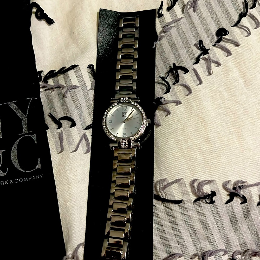 New York and company studded watch